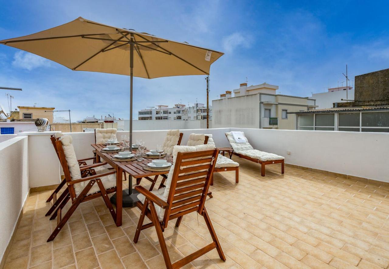 Tia Anica House I - Apartment With Terrace In Central Fuseta Beach Village Exterior photo