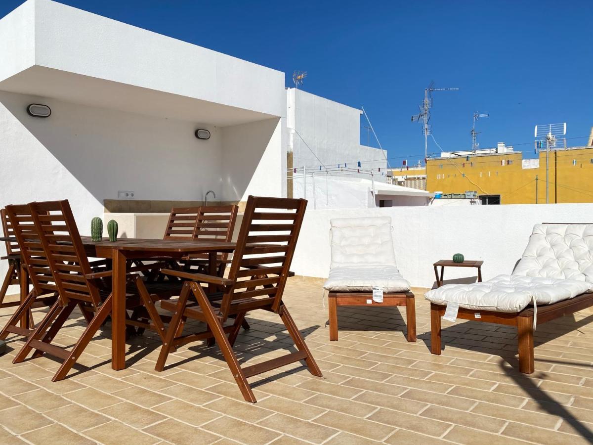 Tia Anica House I - Apartment With Terrace In Central Fuseta Beach Village Exterior photo